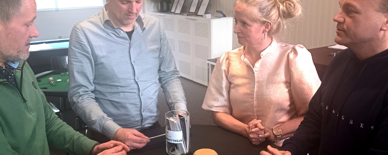 Teamuitje zorgpersoneel